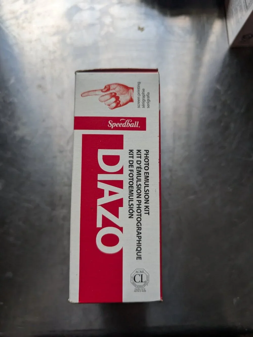 Speedball diazo photo